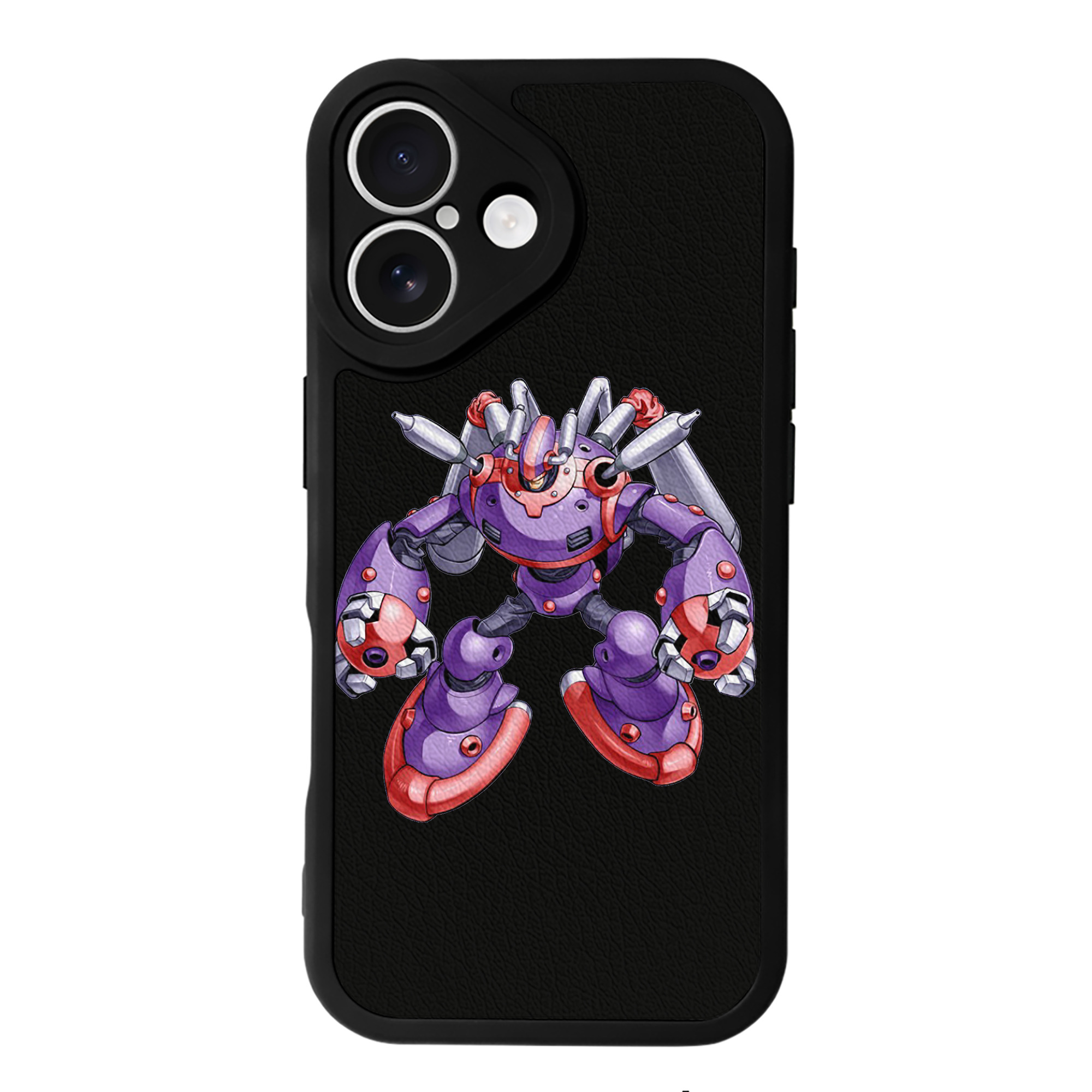 （画像用） 遊☆戯☆王 Yu-Gi-Oh! 【iPhone 16シリーズ対応】シリコンスマホケース（レザー調） 材質：シリコン